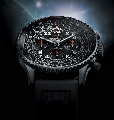 breitling navitimer cosmonaute blacksteel|breitling navitimer 35mm watch.